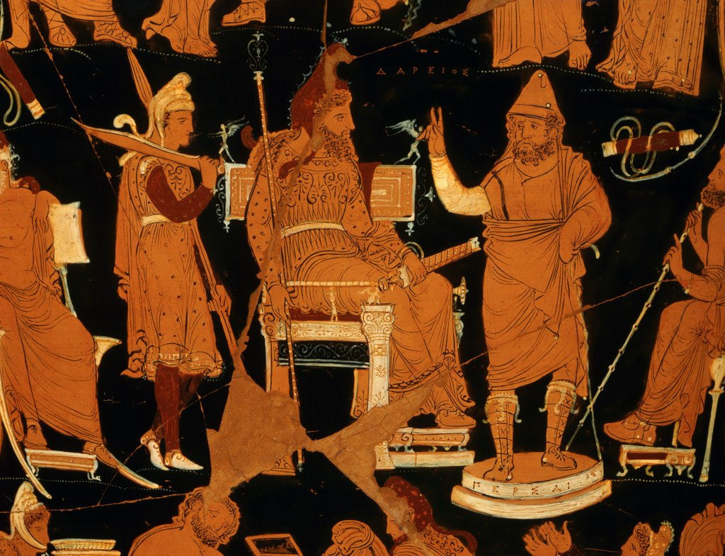 Detail of Detail of Vase of Darius by Anonymous
