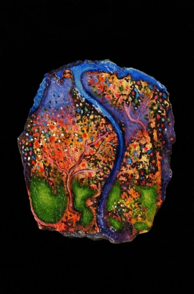 Detail of Garden of Eden, 2007 by Jane Deakin