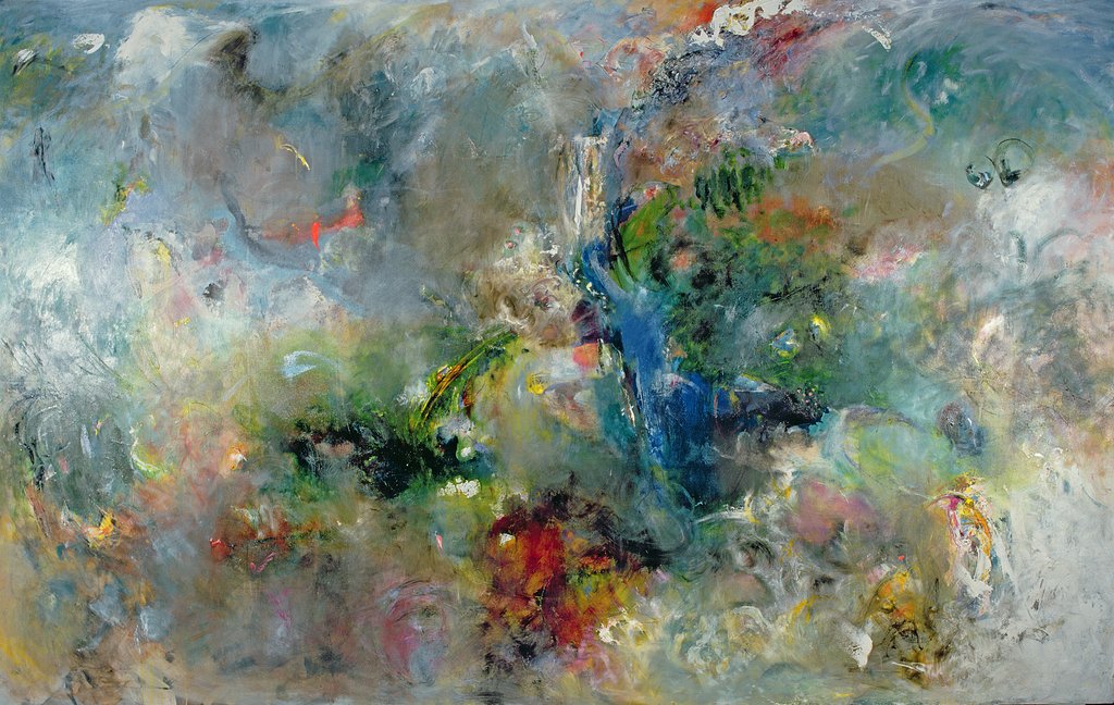 Detail of Valley of the Waterfalls, 1994 by Jane Deakin