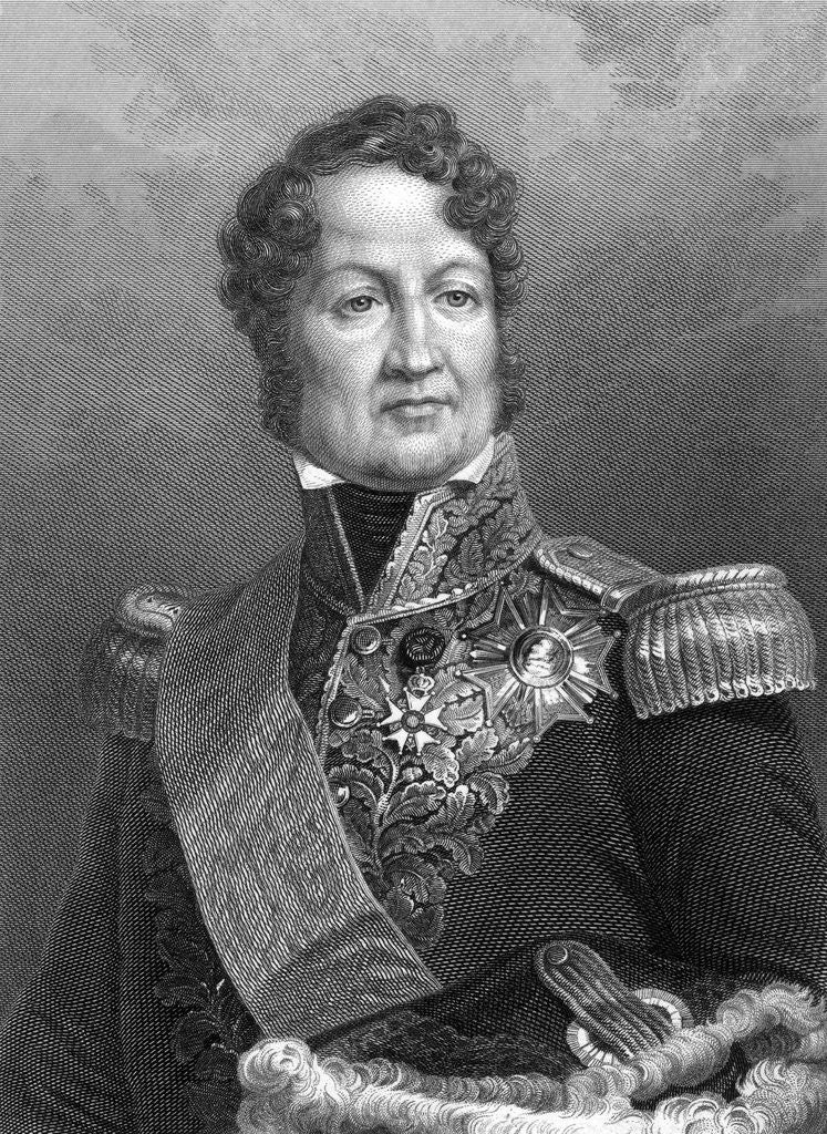 Detail of Portrait of Louis Philippe by Corbis