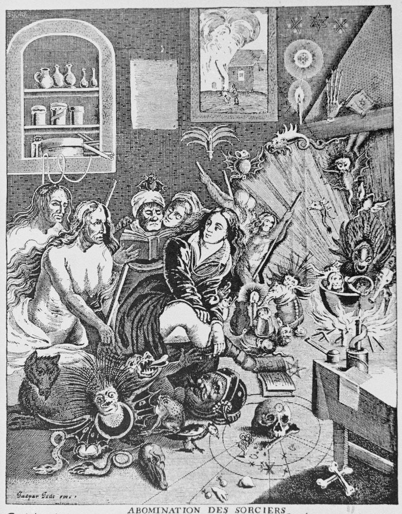 Detail of Abomination of Sorcerers by Anonymous
