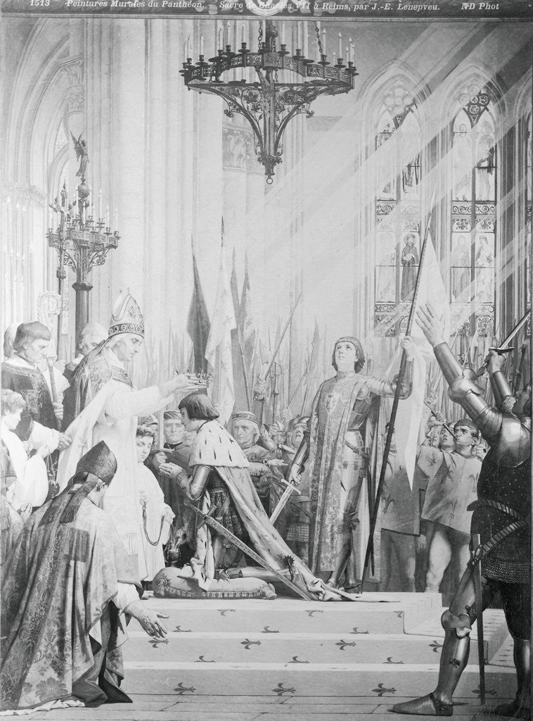 Detail of John of Arc Gazing Towards Heaven by Anonymous