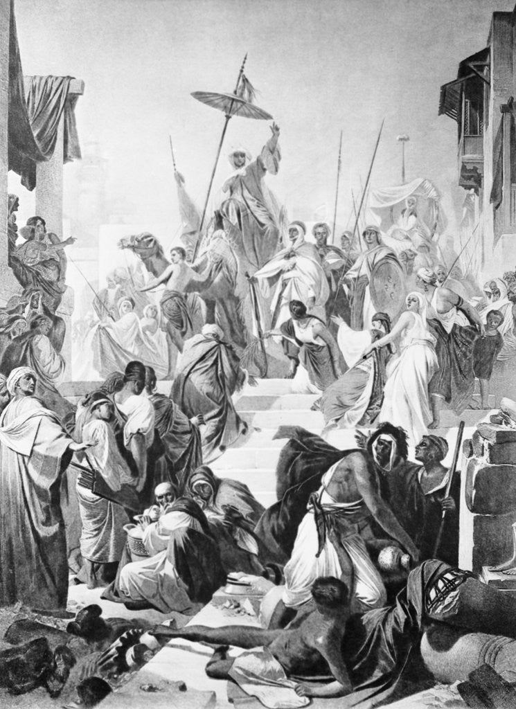 Detail of Muhammad in Mecca by Anonymous