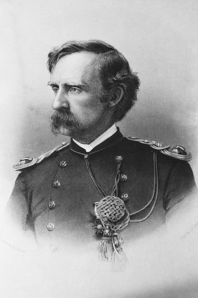 Detail of Portrait of General Custer by Anonymous