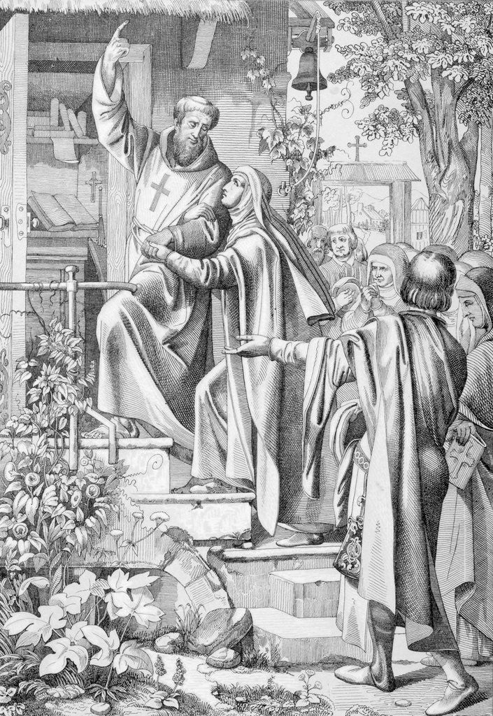 Detail of French Philosopher Peter Abelard by Anonymous