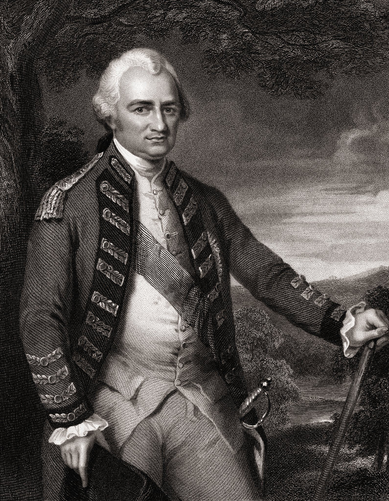 Detail of Portrait of First Lord Clive Robert by Anonymous