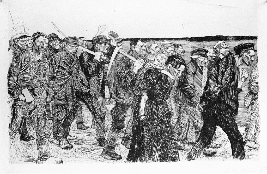 Detail of Illustration from The Weavers by Anonymous
