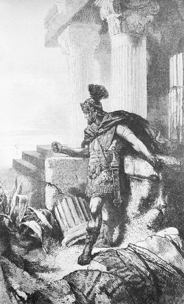 Detail of Gaius Marius Among Ruins of Carthage by Anonymous