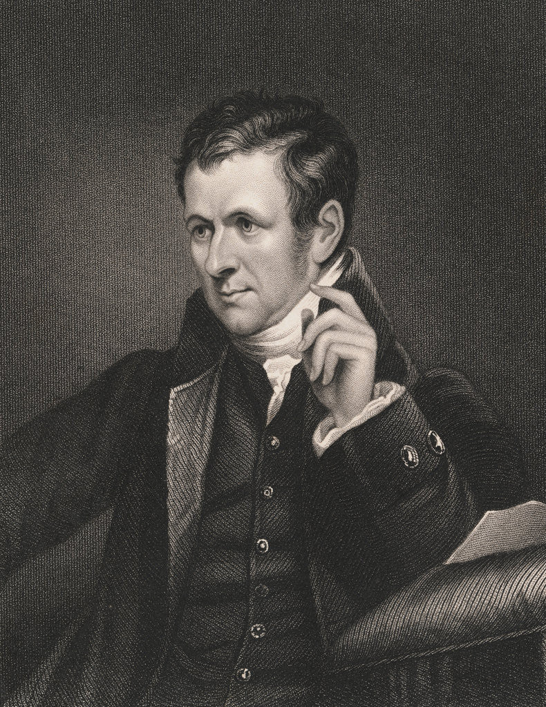 Detail of Portrait of Sir Humphrey Davy by Anonymous