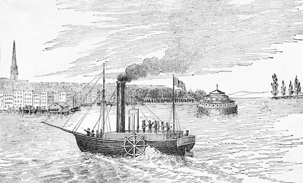 Detail of Ships on Voyage by Anonymous