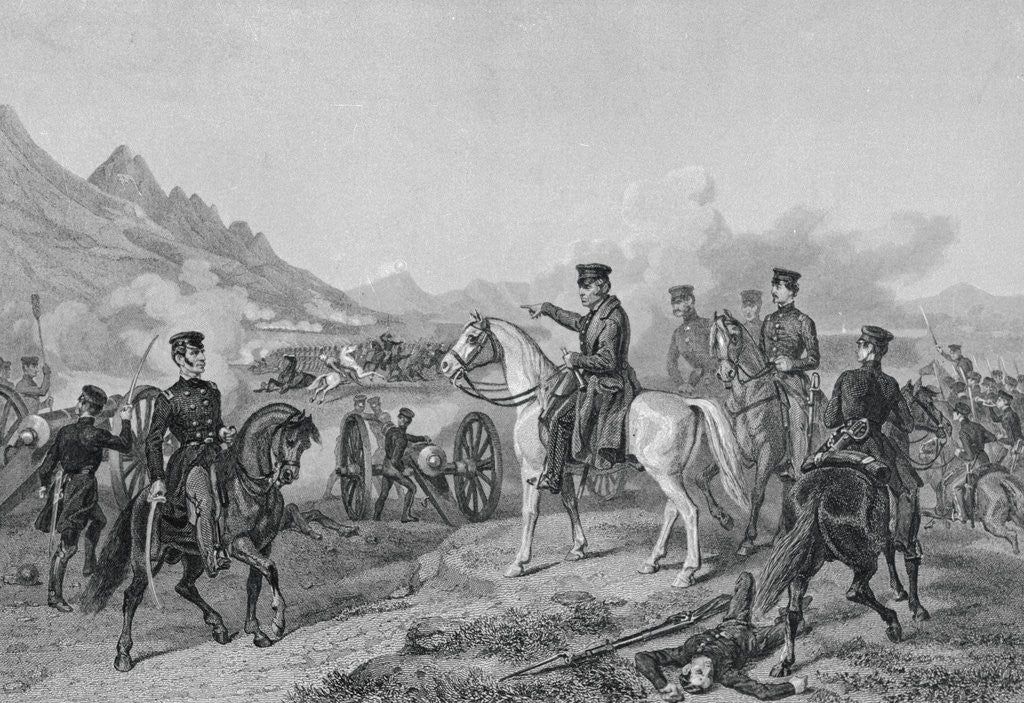 Detail of Mexican War by Anonymous