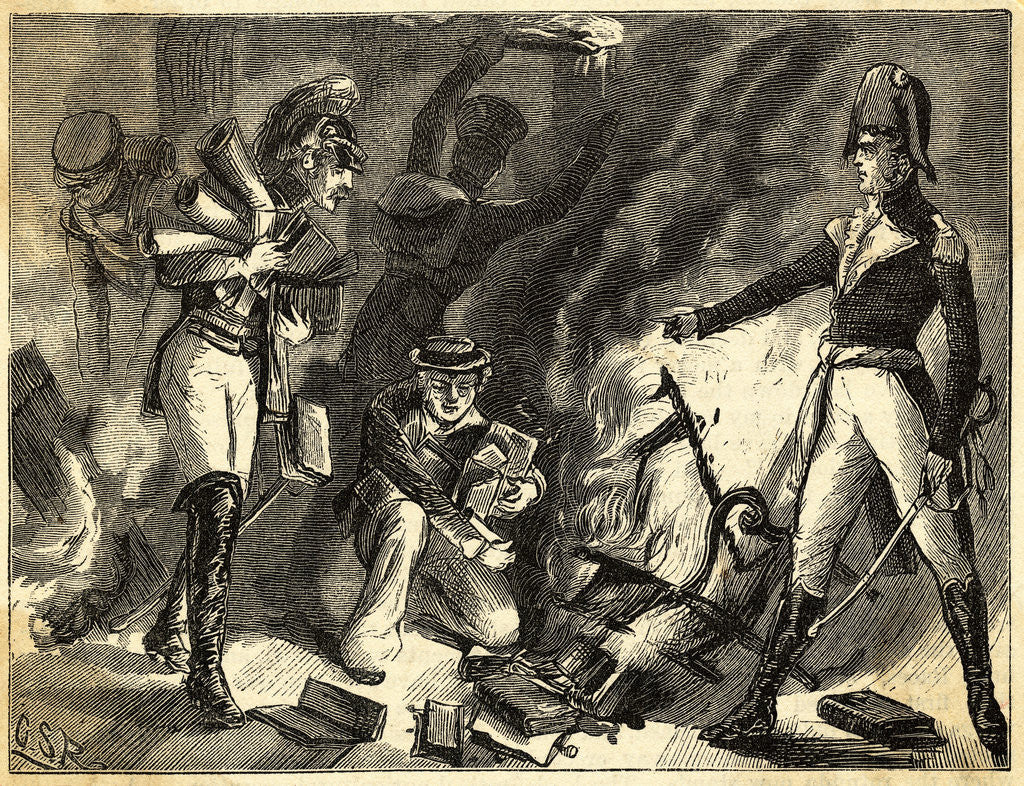 Detail of British Army in the U.S by Anonymous