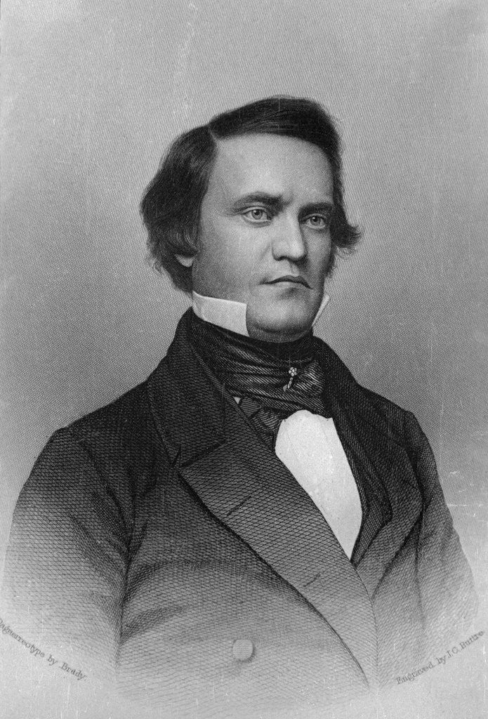 Detail of Portrait of John C. Breckinridge by Anonymous