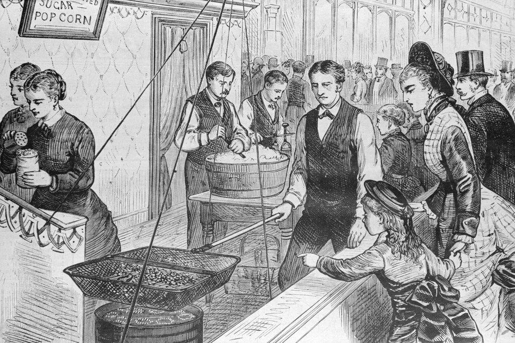 Detail of Making Popcorn by Anonymous