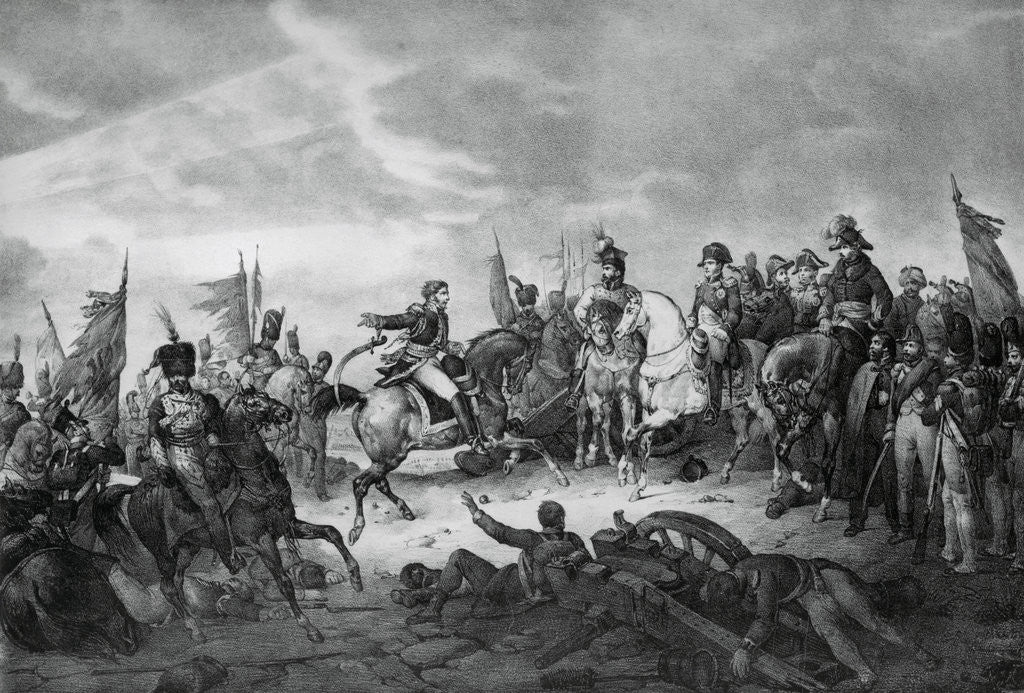 Detail of Napoleon During Battle of Austerlitz by Anonymous