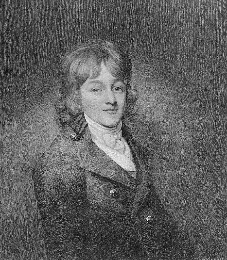 Detail of Portrait of Francis Scott Key by Anonymous