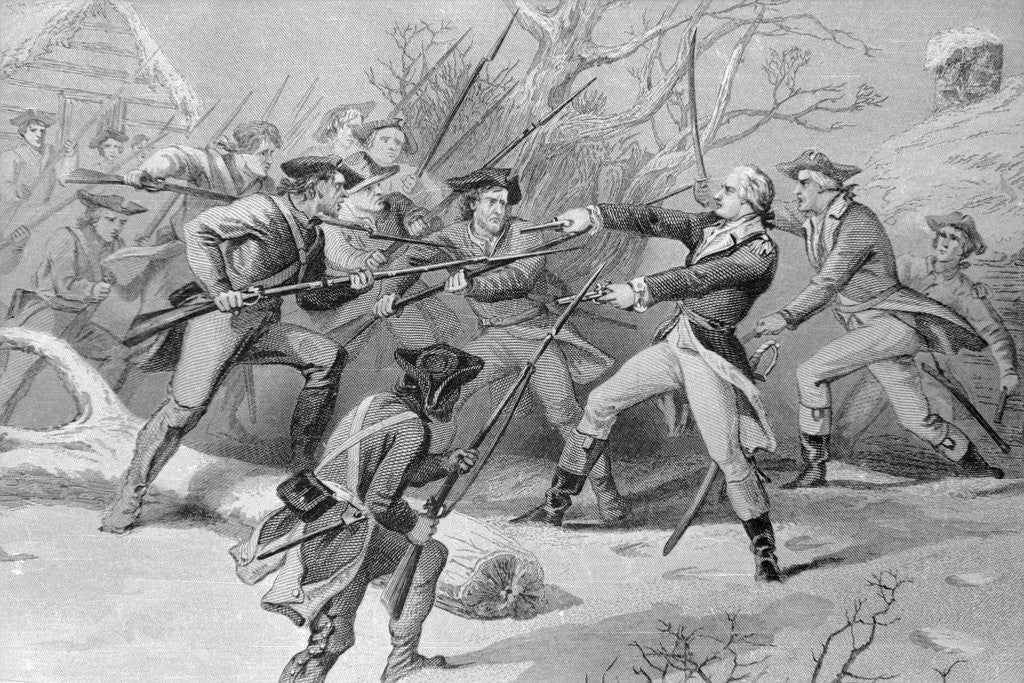Detail of Illustration Showing Protesters by Anonymous