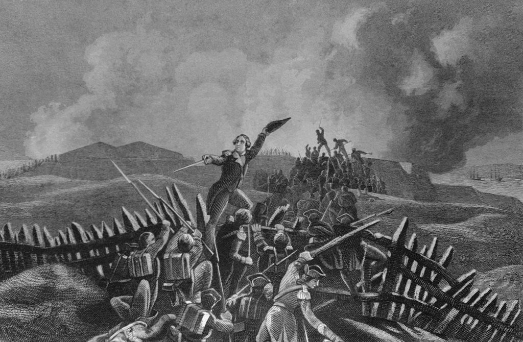 Detail of Anthony Wayne Troops in Action by Anonymous