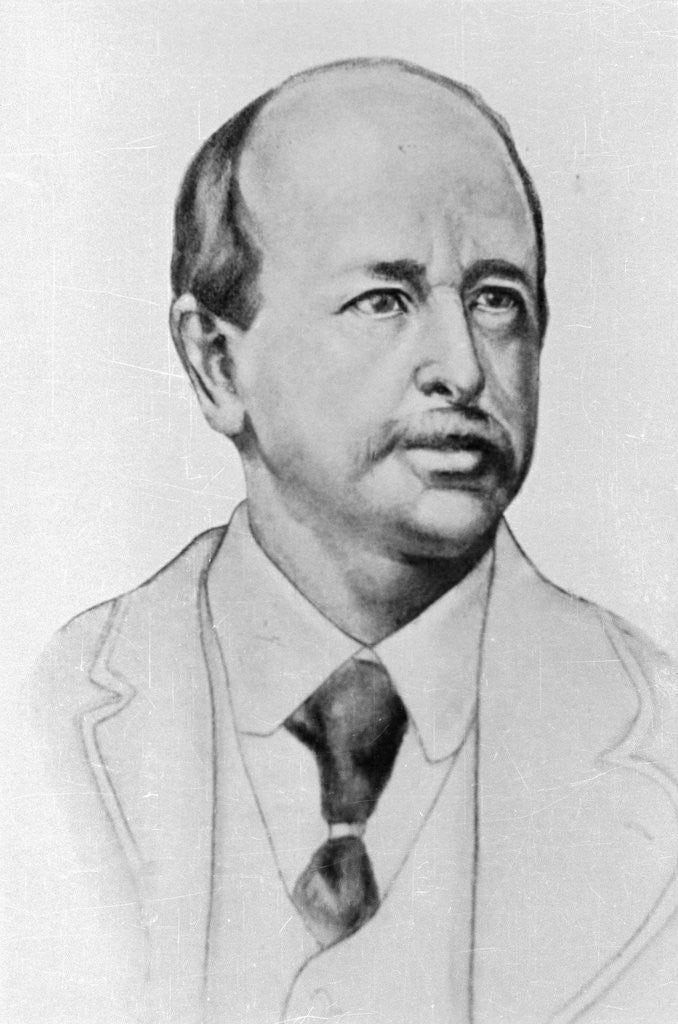 Detail of Portrait of Horatio Alger by Anonymous