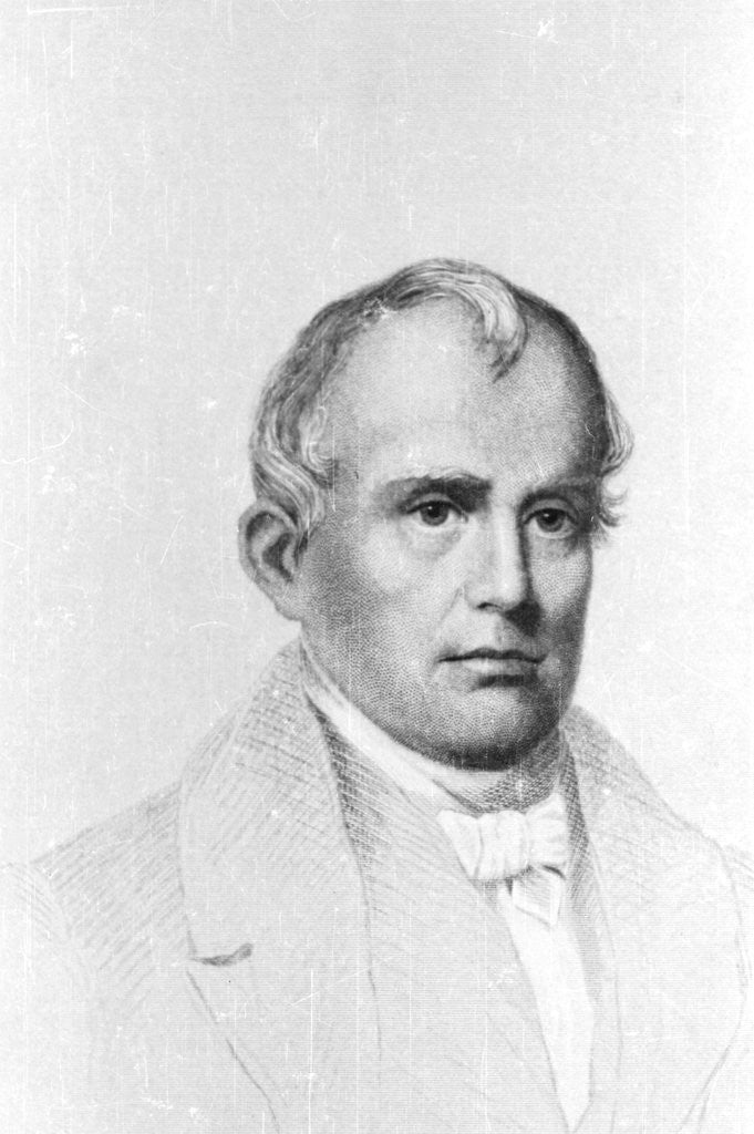 Detail of Portrait of Samuel Slater by Anonymous