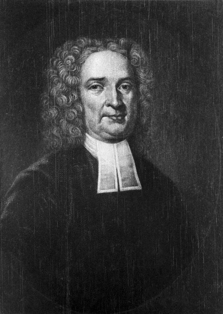 Detail of Portrait of John Cotton by Anonymous