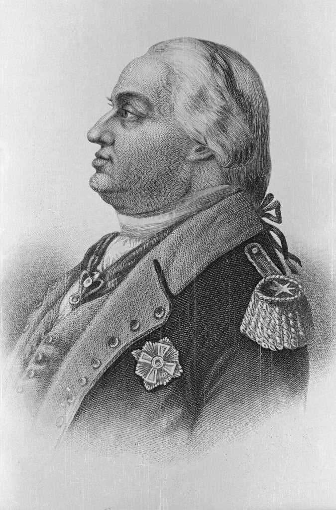 Detail of Portrait of Friedrich Von Steuben by Anonymous