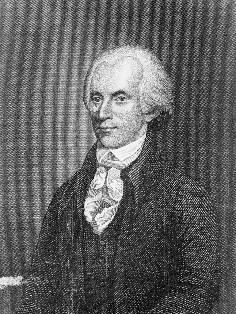 Detail of Portrait of Richard Henry Lee by Anonymous