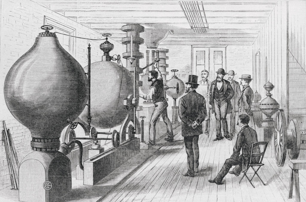 Detail of Perpetual Motion Machine by Anonymous