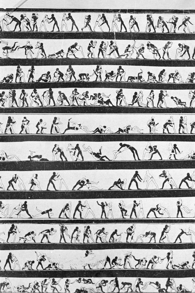 Detail of Primitive Newsreel by Anonymous