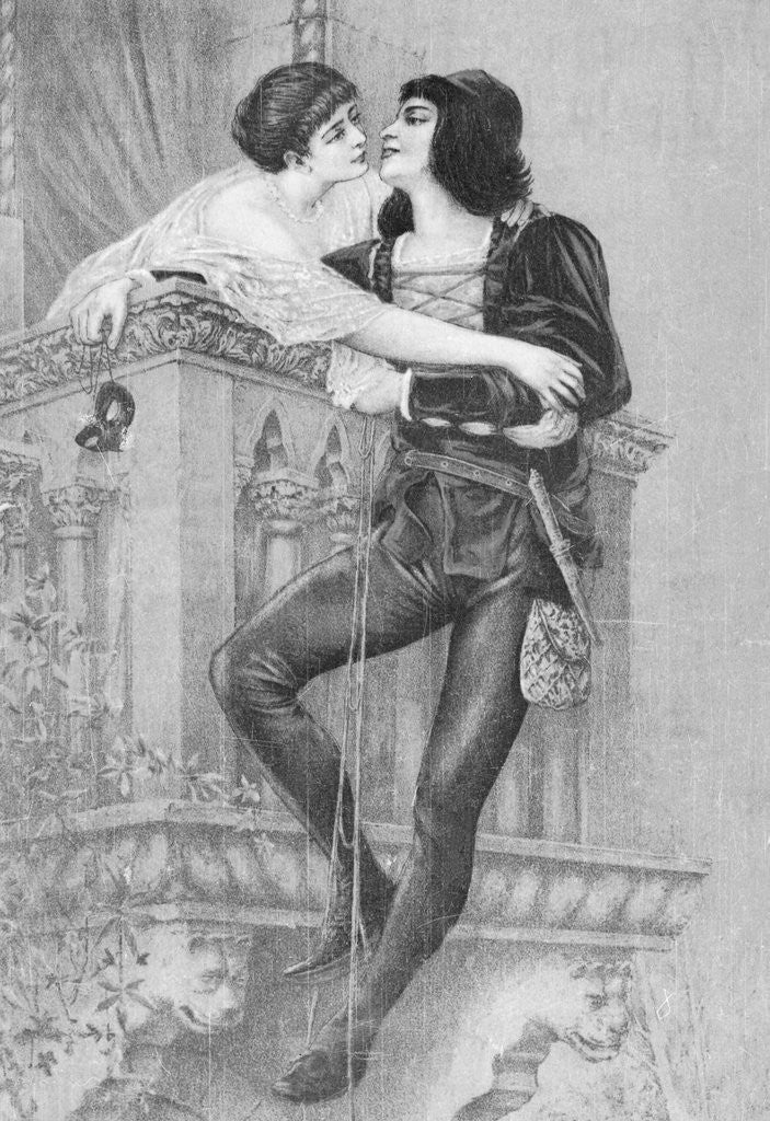 Detail of Romeo and Juliet by Anonymous