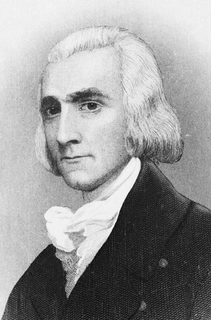 Detail of Portrait of John J. Astor by Anonymous