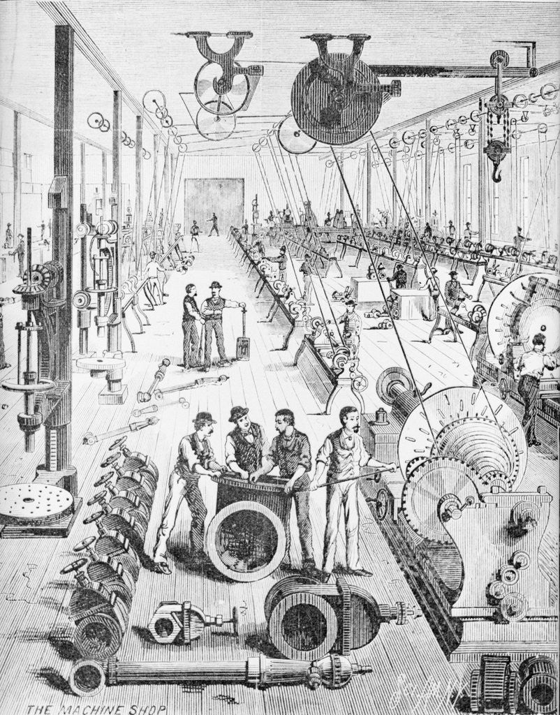 Detail of Manufacturing Workers in Plant by Anonymous