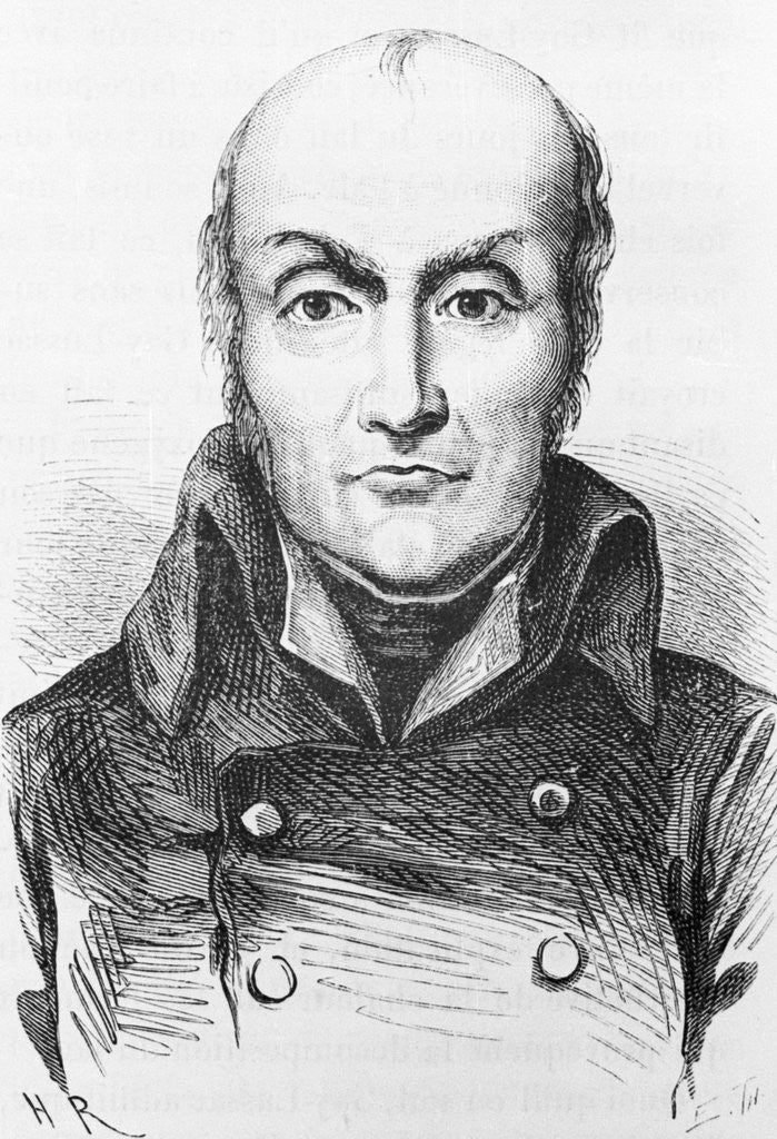 Detail of Portrait of Chef Francois Appert by Anonymous