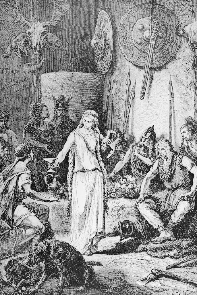 Detail of People Living in Ancient Gaul by Anonymous