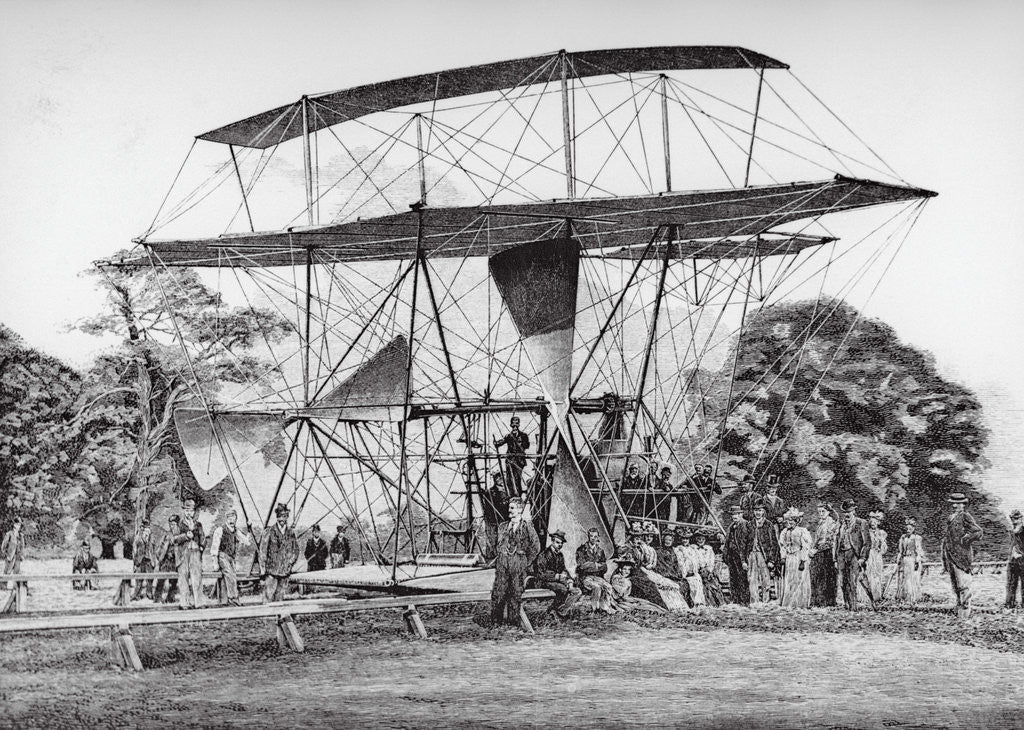 Detail of Portrait of Maxim Airplane by Anonymous