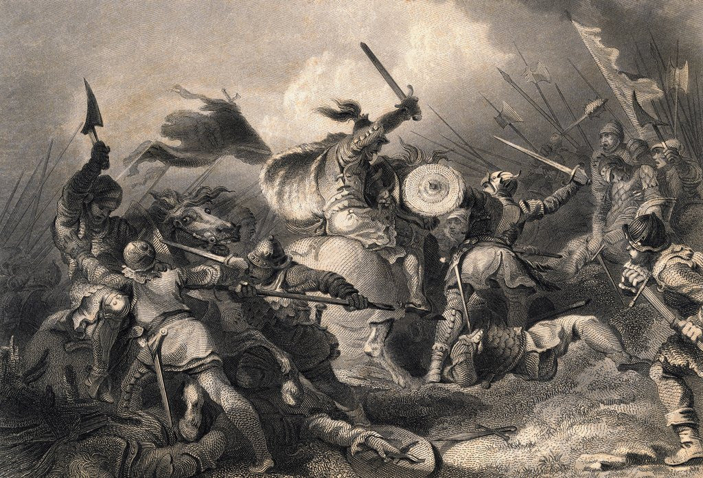 Detail of Battle of Hastings by Corbis