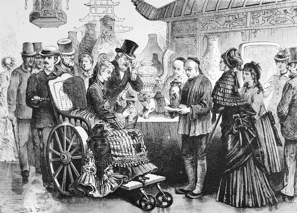Detail of Visitors Attending Centennial by Anonymous