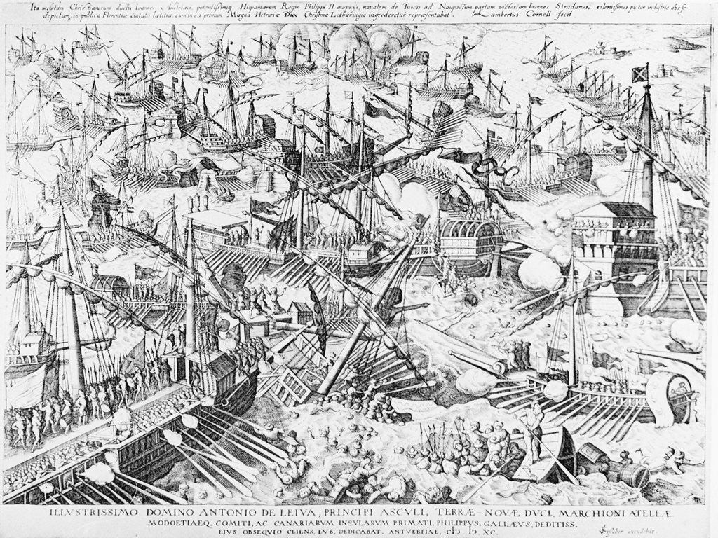 Detail of The Battle of Lepanto by Anonymous