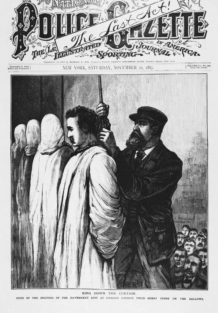 Detail of Execution of Inciters by Anonymous