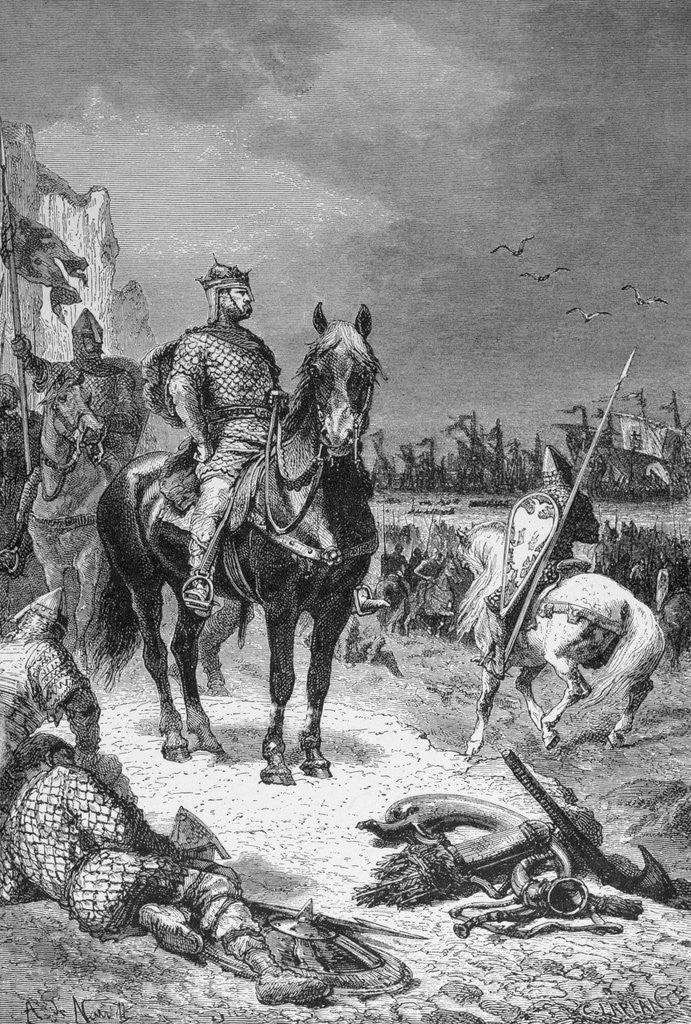 Detail of Illustration of William the Conqueror by Anonymous