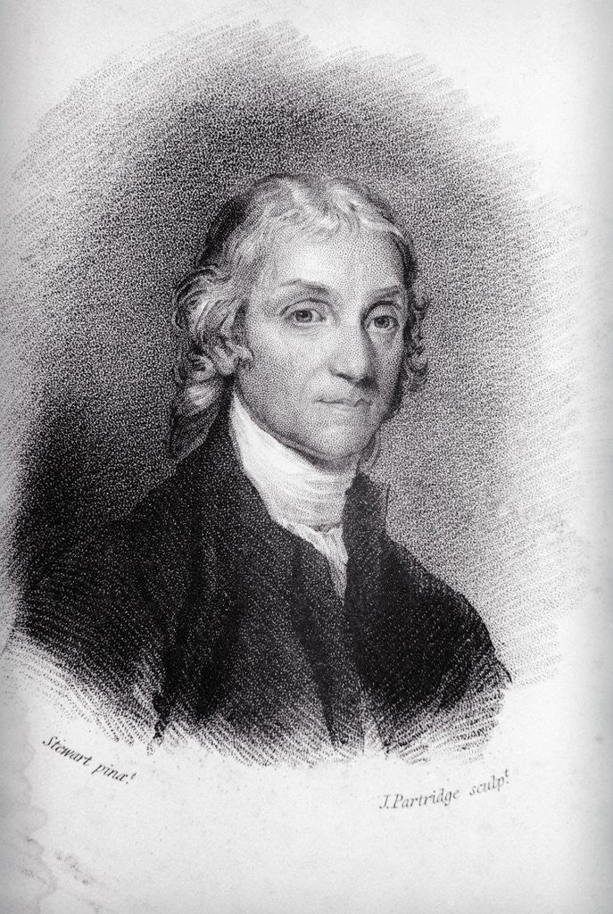 Detail of English Clergyman Joseph Priestly by Anonymous