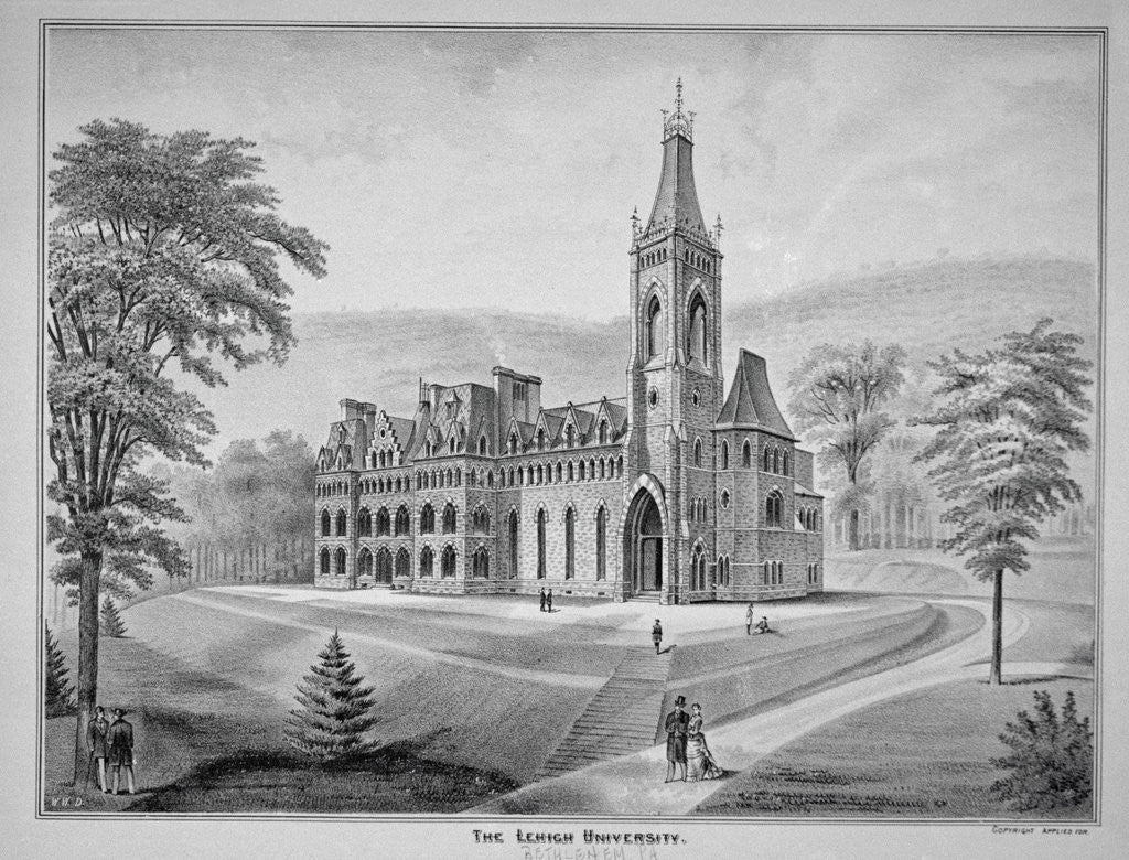 Detail of Lehigh University Campus by Anonymous