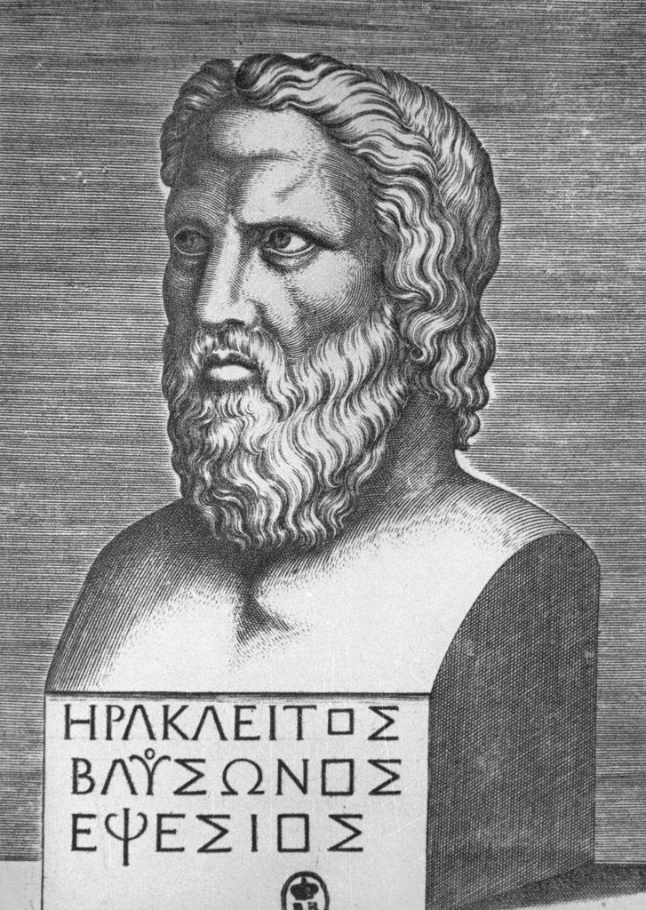 Detail of Portrait of Heracleitos by Anonymous