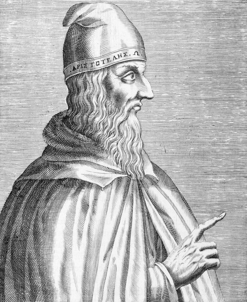 Detail of Greek Philosopher Aristotle by Anonymous