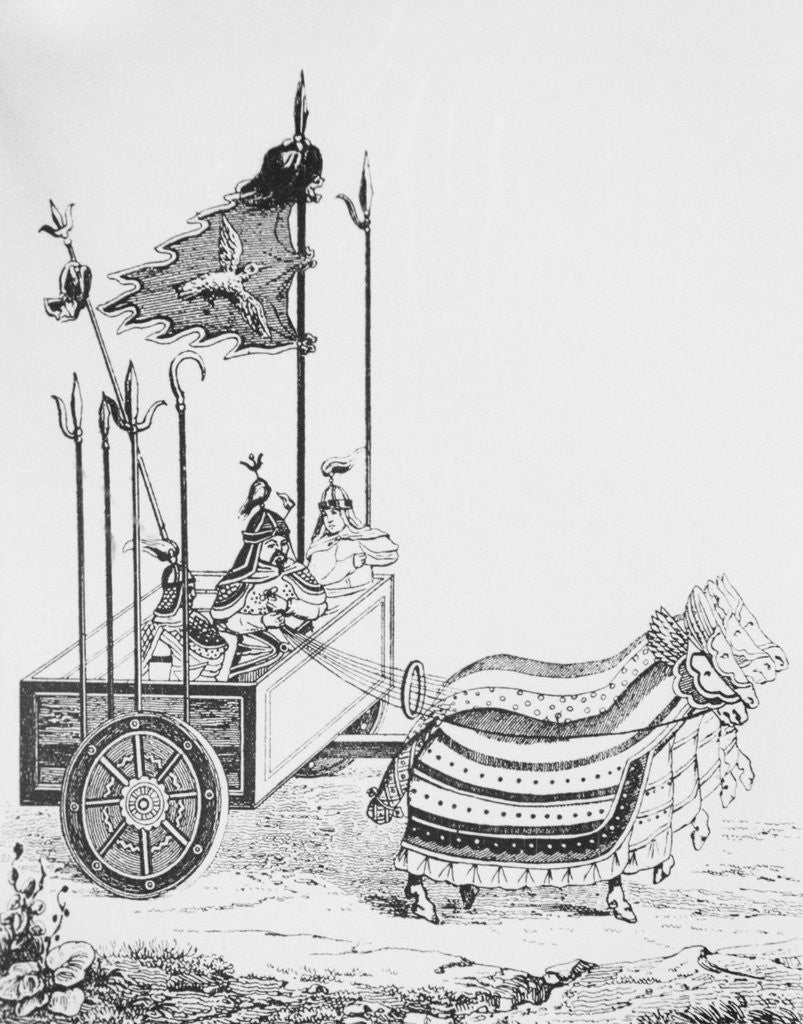Detail of War Chariot by Anonymous