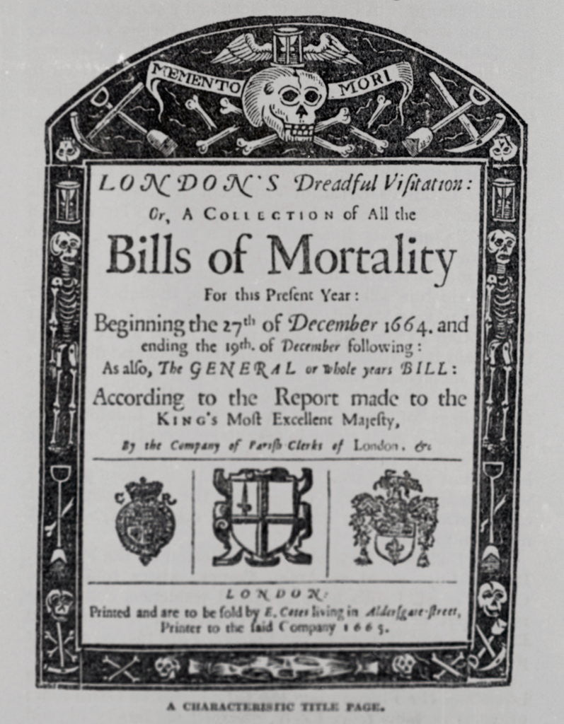 Detail of Display of the Bills of Morality Titlepage by Corbis