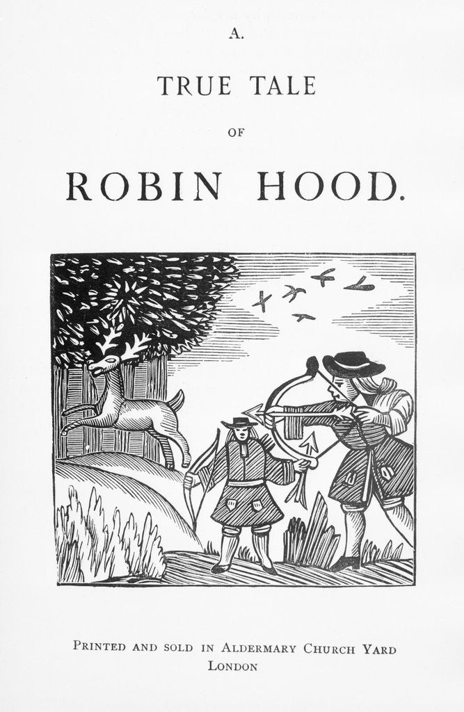 Detail of Robin Hood by Anonymous