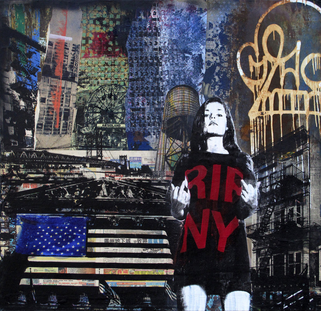 Detail of Byhand Everything by Destroy & Rebuild NYC