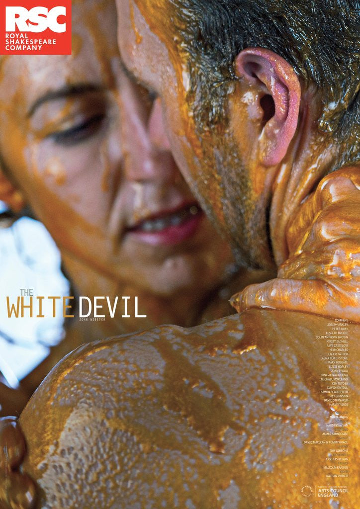 Detail of The White Devil, 2014 by Maria Aberg