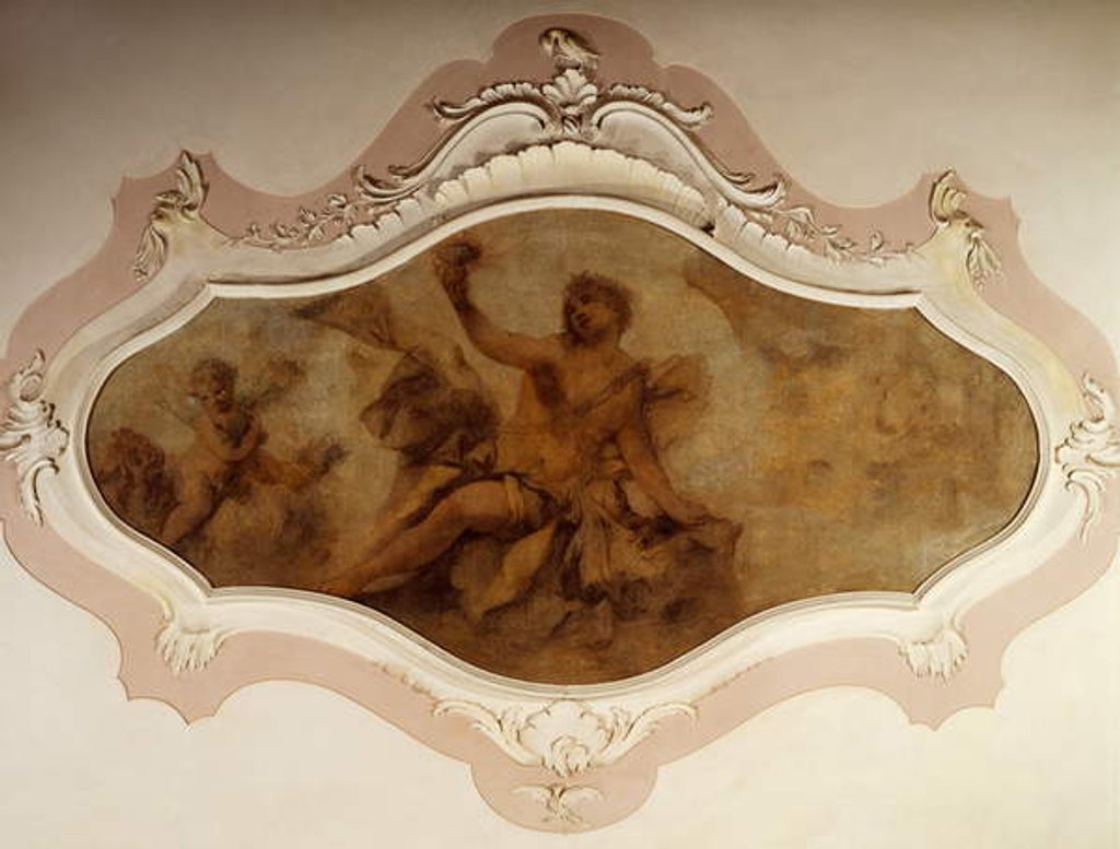 Detail of Apollo by Giovanni Antonio Guardi